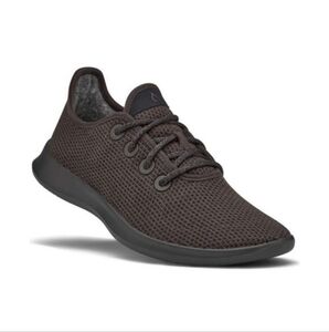 Allbirds Charcoal Gray Mesh Low Top Lace Up Tree Runner Sneakers